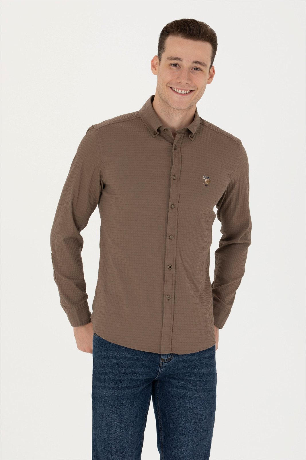 U.S. Polo Assn. 2874439 Men's Long-Sleeve Shirt