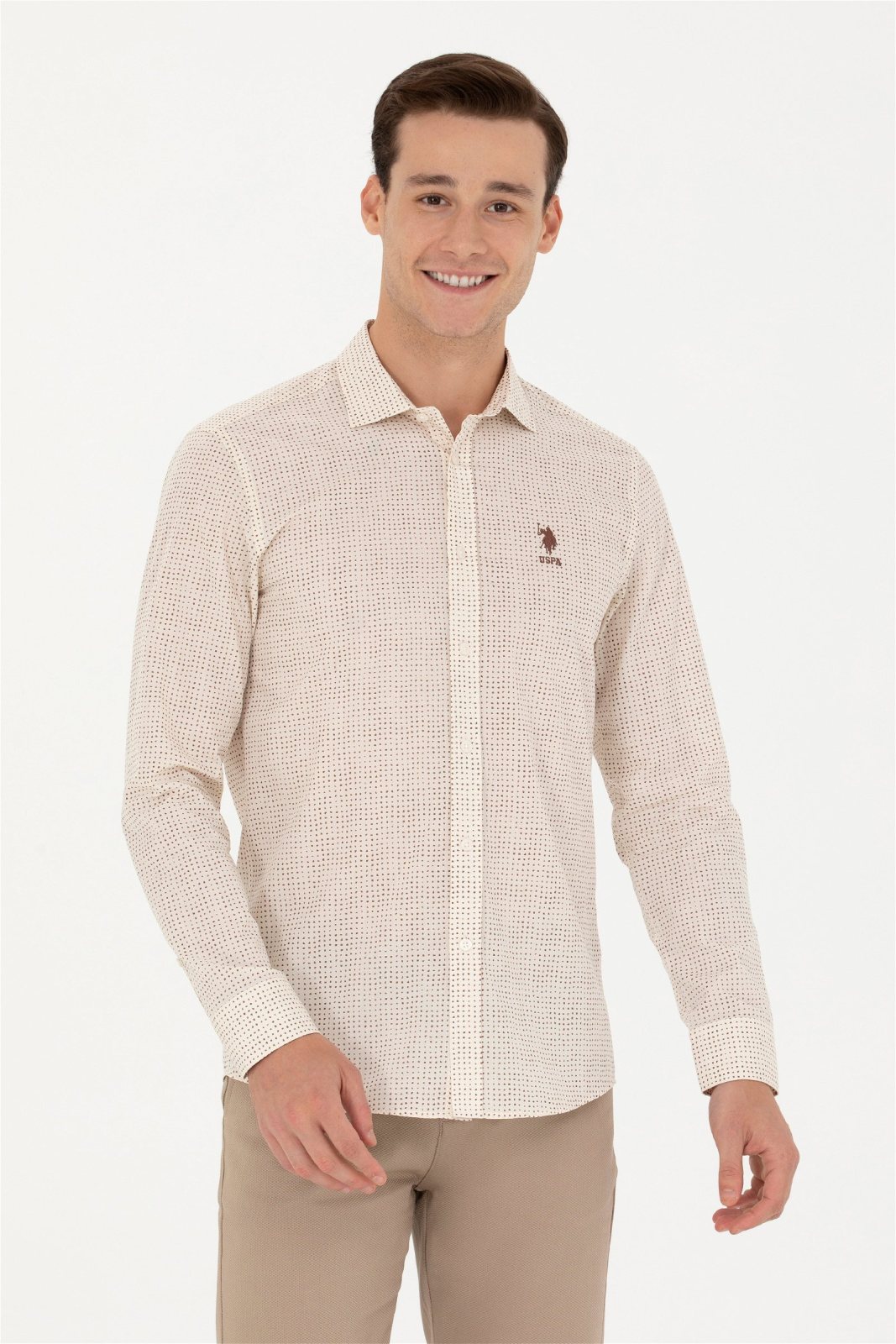 U.S. Polo Assn. 2874413 Men's Long-Sleeve Shirt