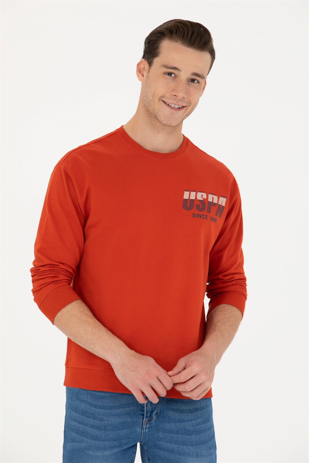 U.S.Polo Assn. Erkek Sweatshirt