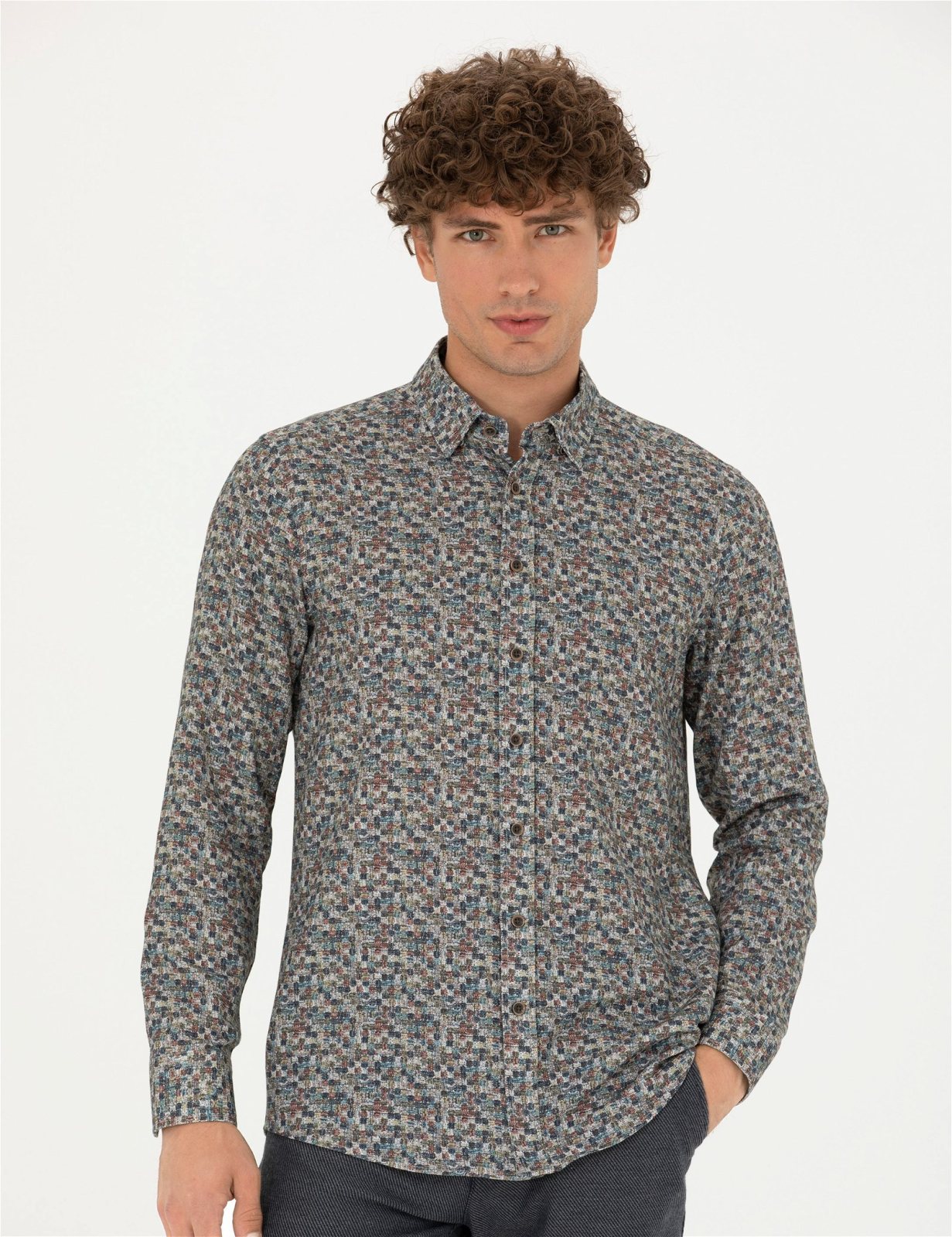 Pierre Cardin 2873559 Men's Woven Shirt