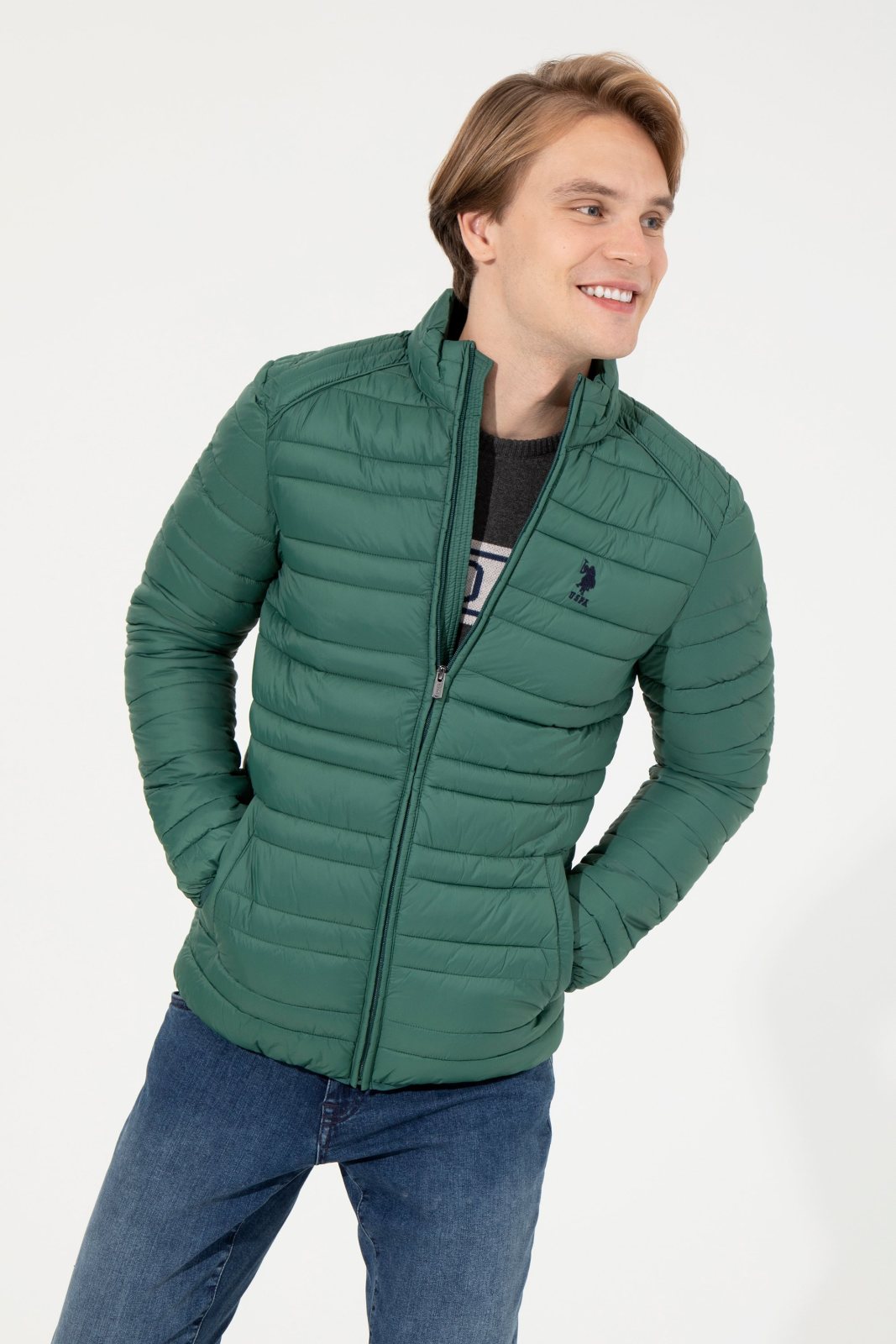 U.S. Polo Assn. Erkek Sentetik Mont