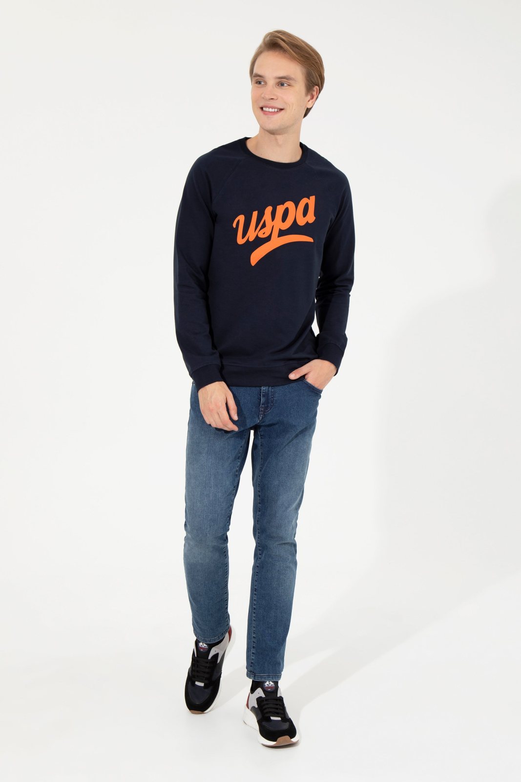 U.S. Polo Assn. Erkek Sweatshirt