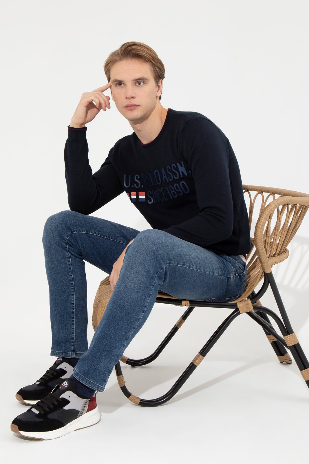 U.S. Polo Assn. Erkek Triko Kazak