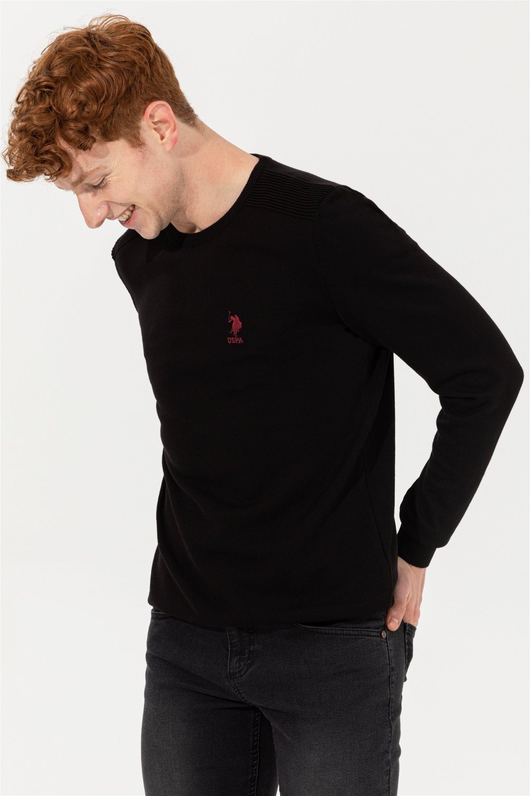U.S. Polo Assn. Erkek Triko Kazak Basic