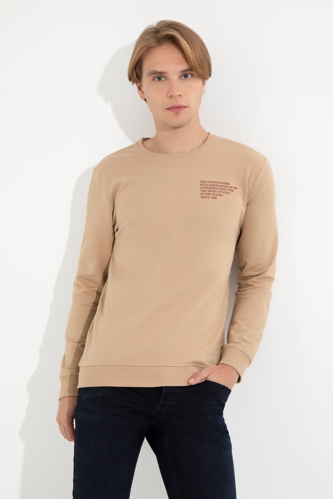 U.S. Polo Assn. Erkek Sweatshirt