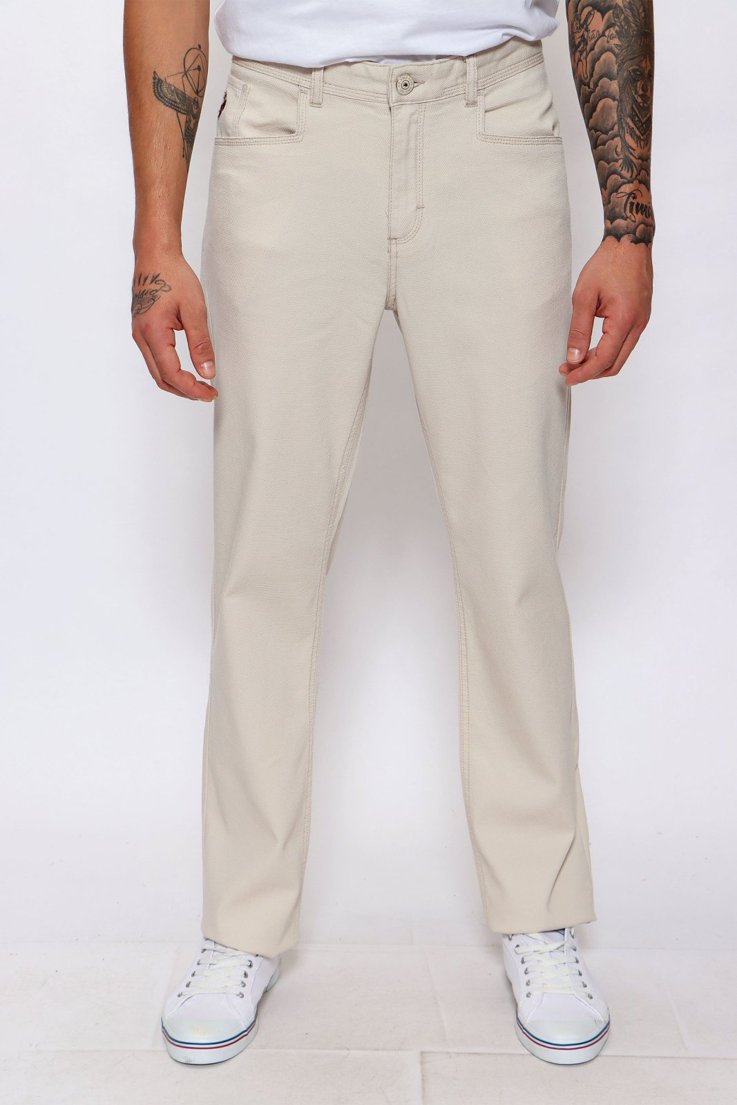 U.S. Polo Assn. Erkek Dokuma Spor Pantolon