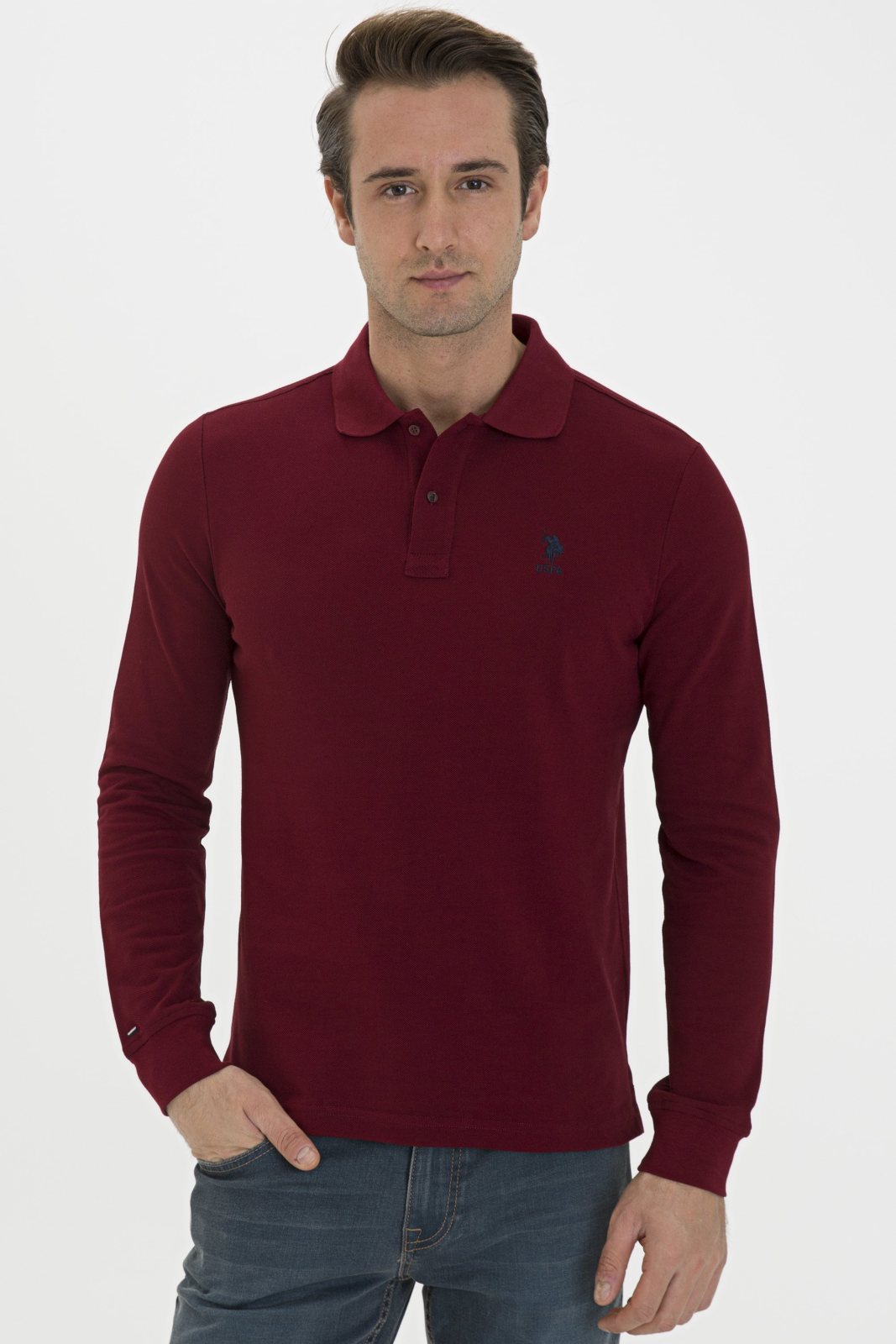 U.S. Polo Assn. Erkek Basic Sweatshirt
