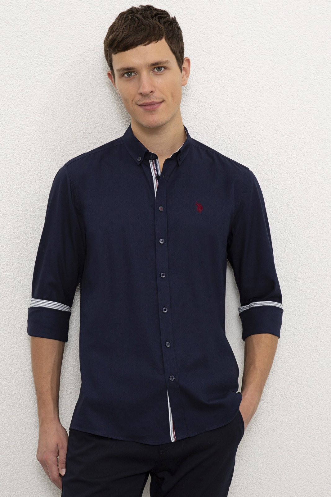 U.S. Polo Assn. Erkek Uzunkol Gömlek