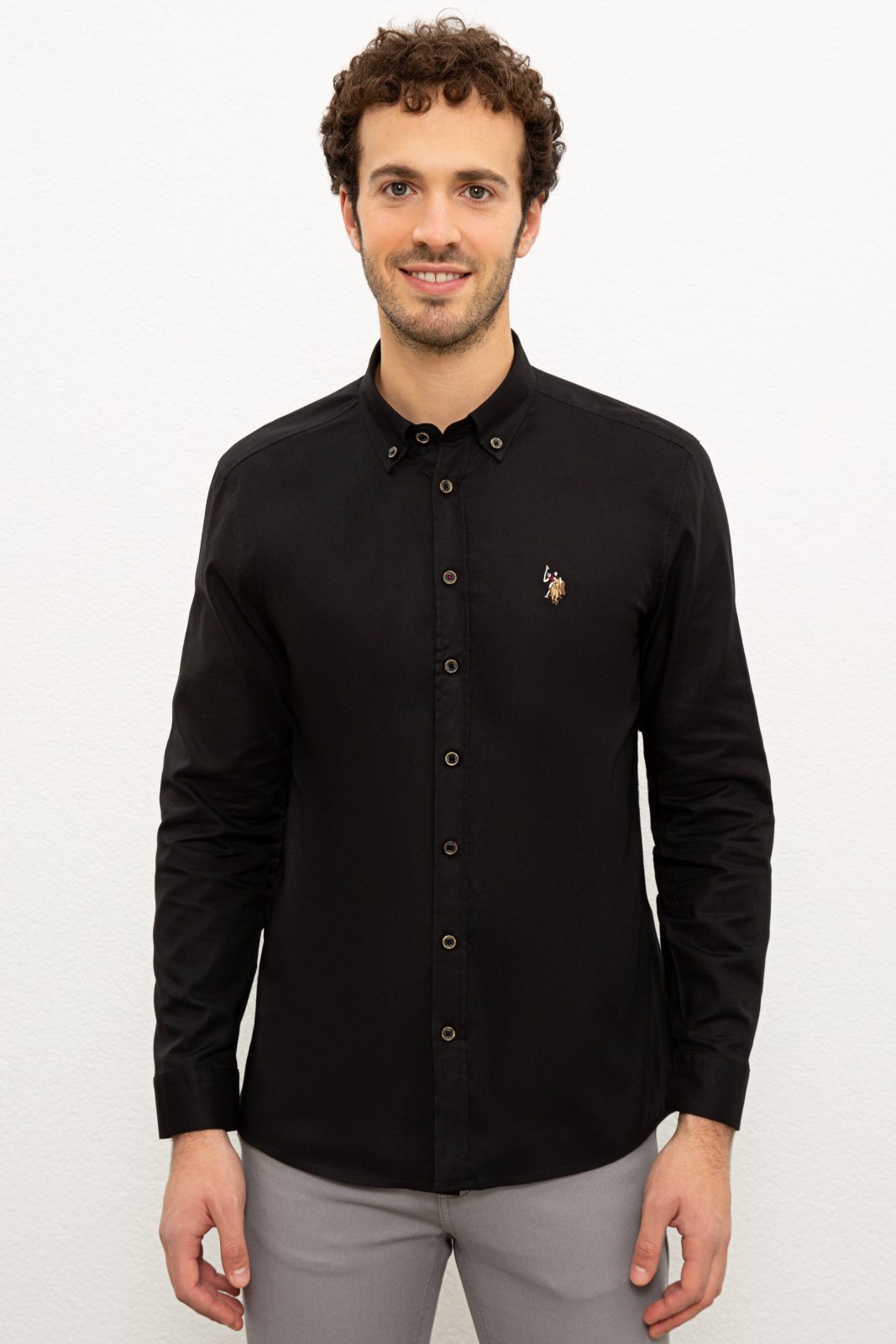 U.S. Polo Assn. Erkek Uzunkol Basic Gömlek