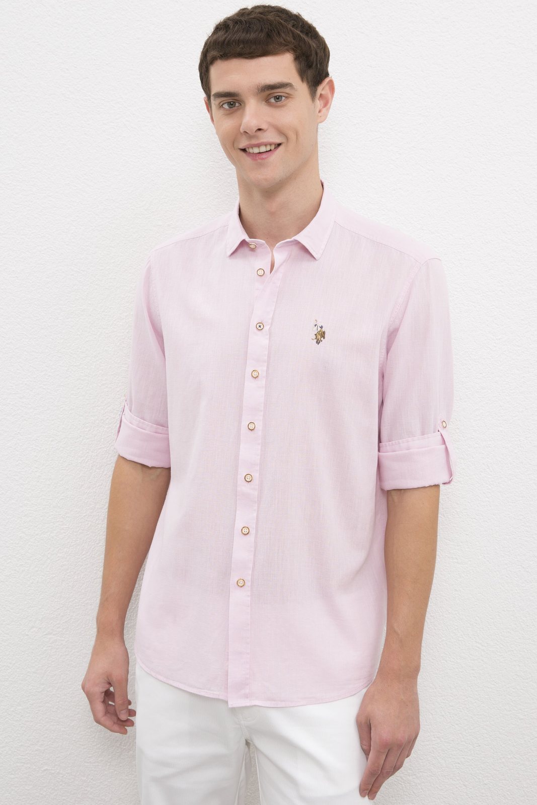 U.S. Polo Assn. Erkek Uzunkol Basic Gömlek