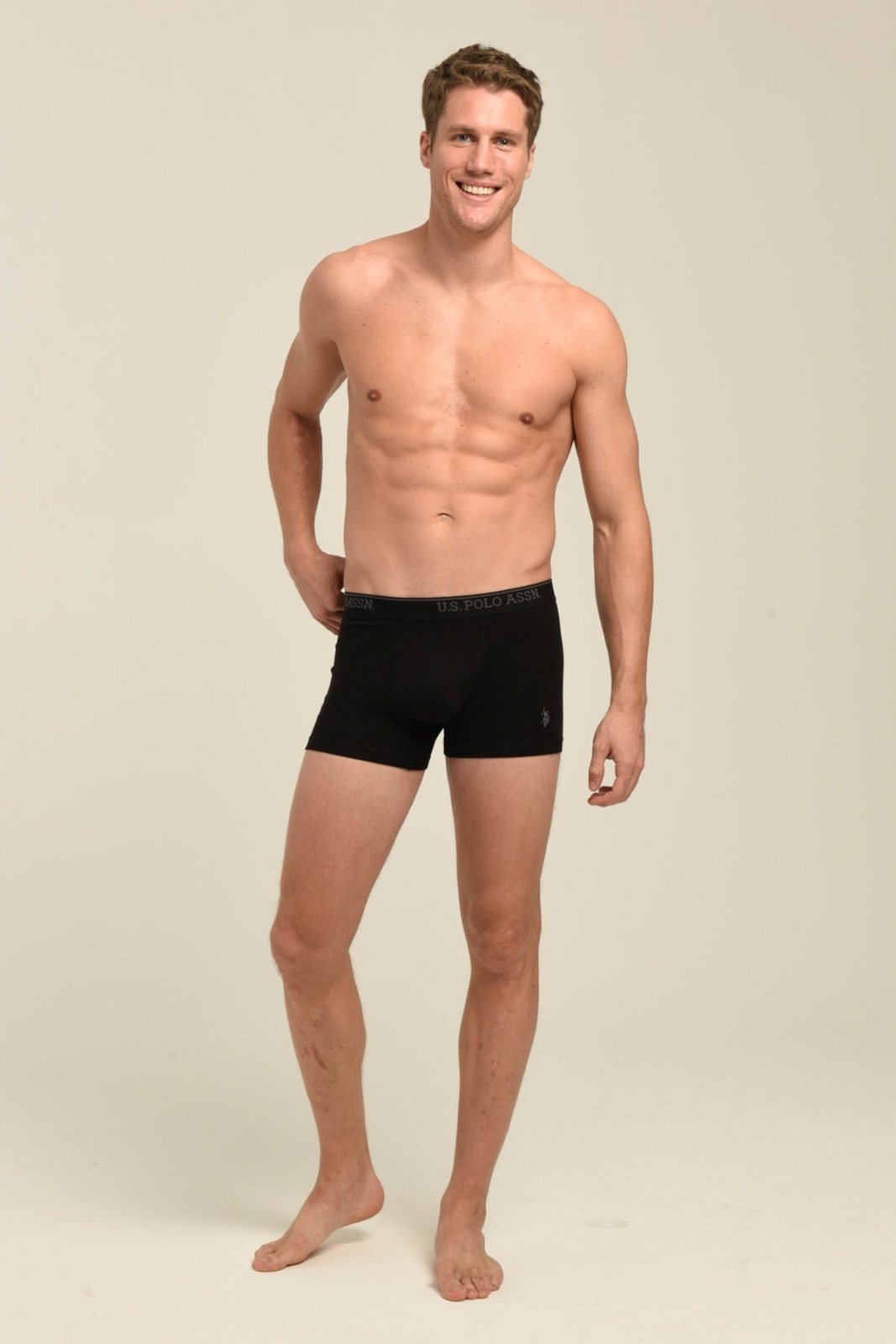 U.S. Polo Assn. Erkek 3 Lü Boxer