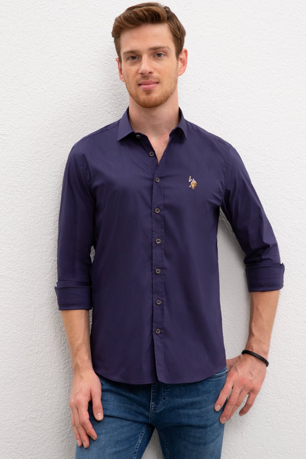 U.S. Polo Assn. Erkek Uzunkol Gömlek