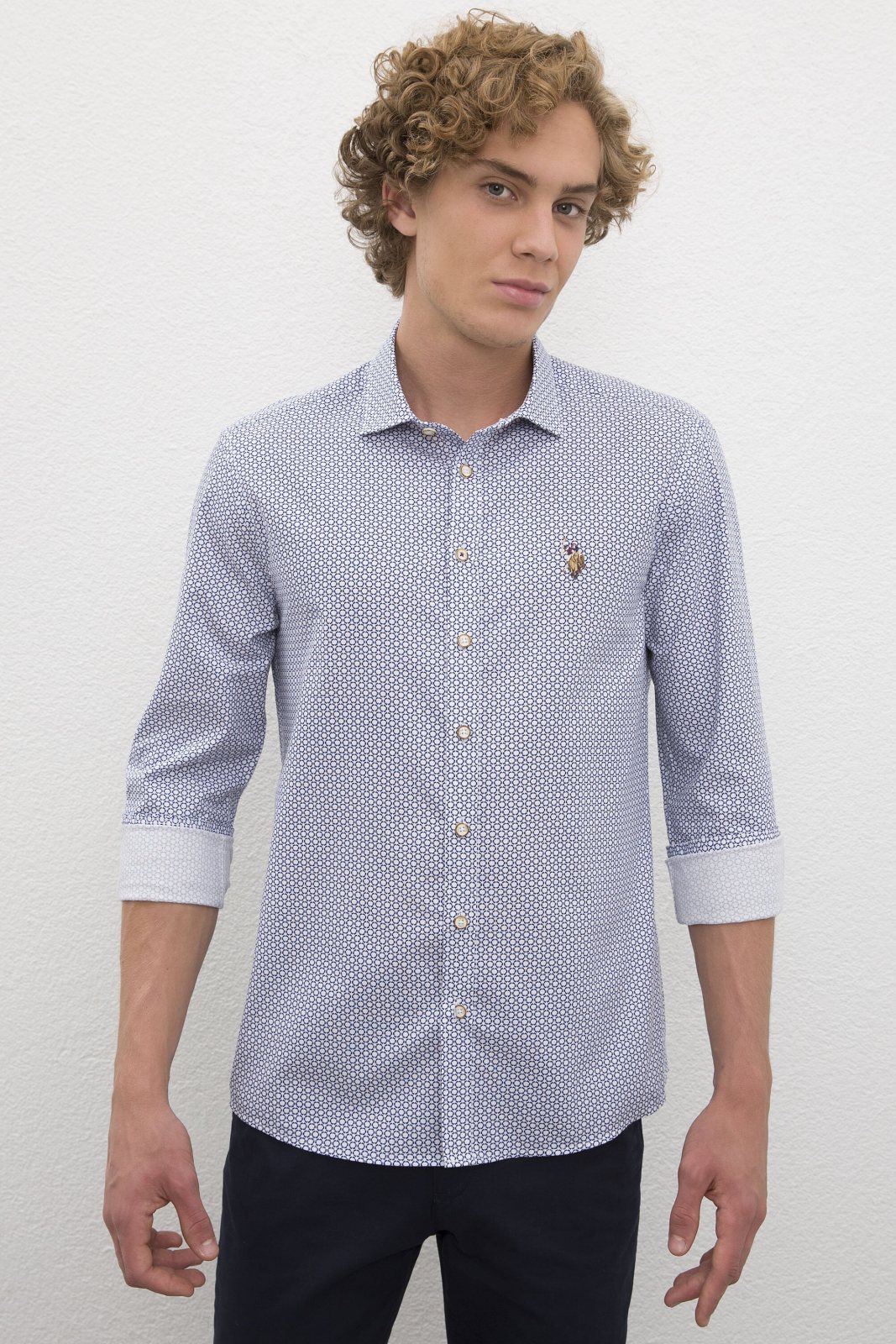 U.S. Polo Assn. Erkek Uzunkol Gömlek