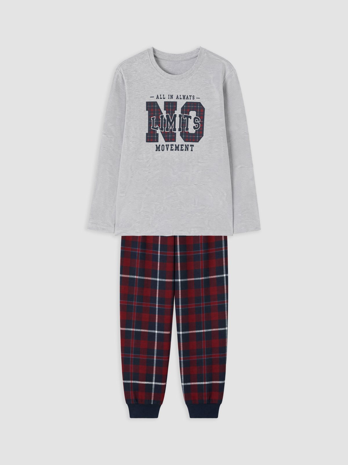Pijama Takım AÇIK GRİ MELANJ
