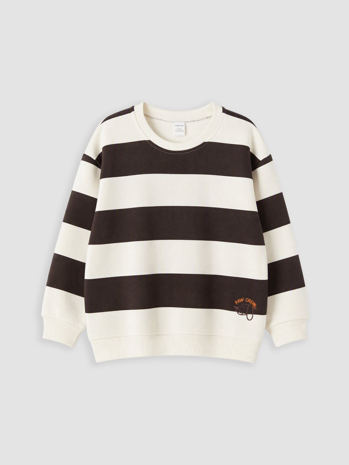 Sweatshirt AÇIK BEJ BASKILI