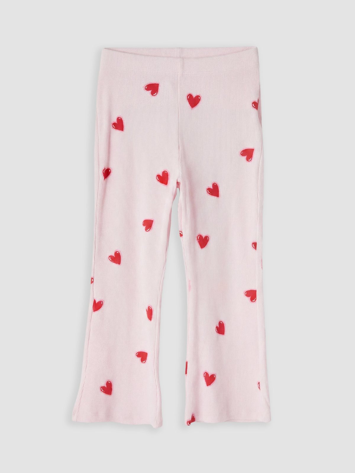Pijama Alt Açık Pembe Baskılı