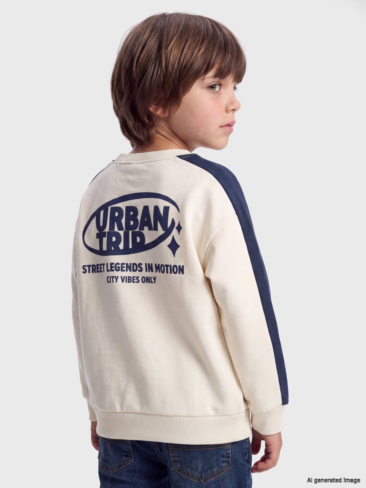 Sweatshirt AÇIK BEJ