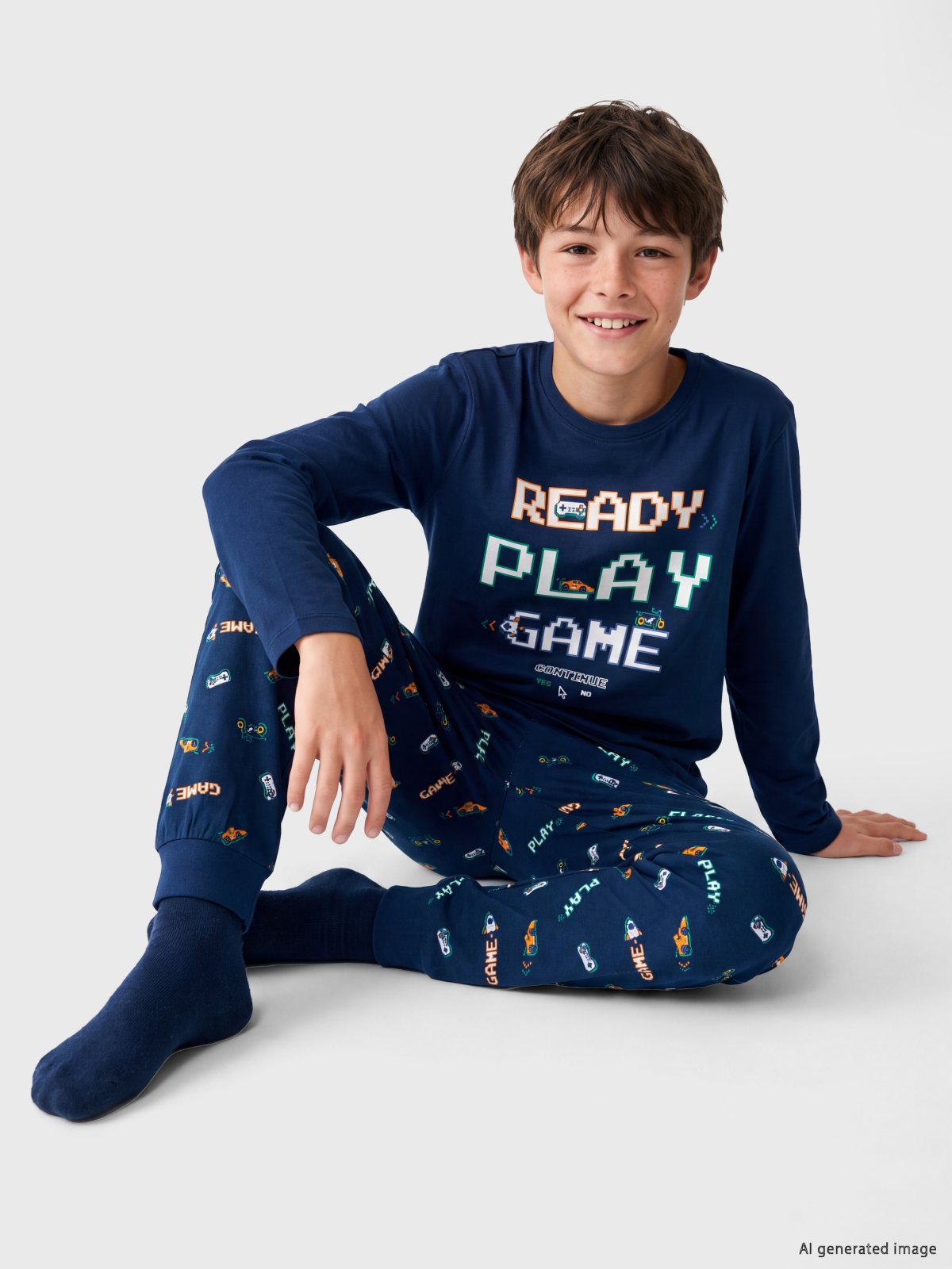 Pijama Takım LACİVERT