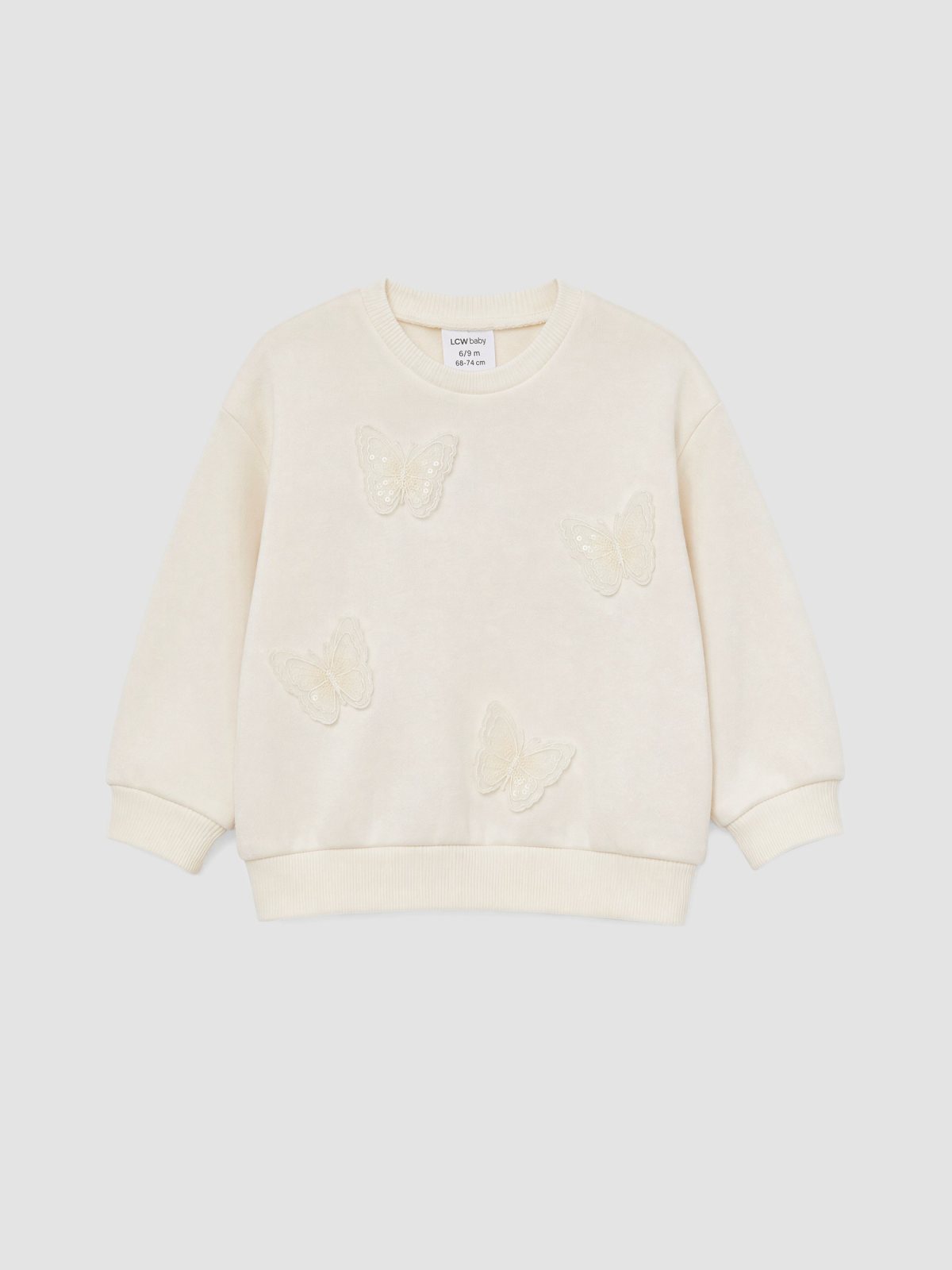 Sweatshirt KREM RENGİ