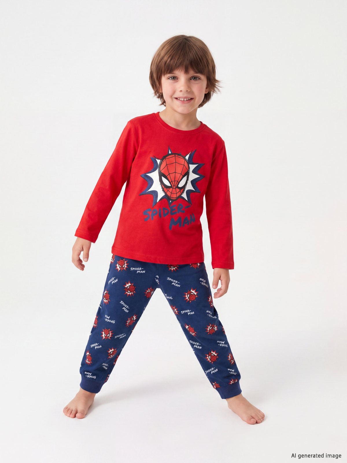 Pijama Takım CANLI KIRMIZI