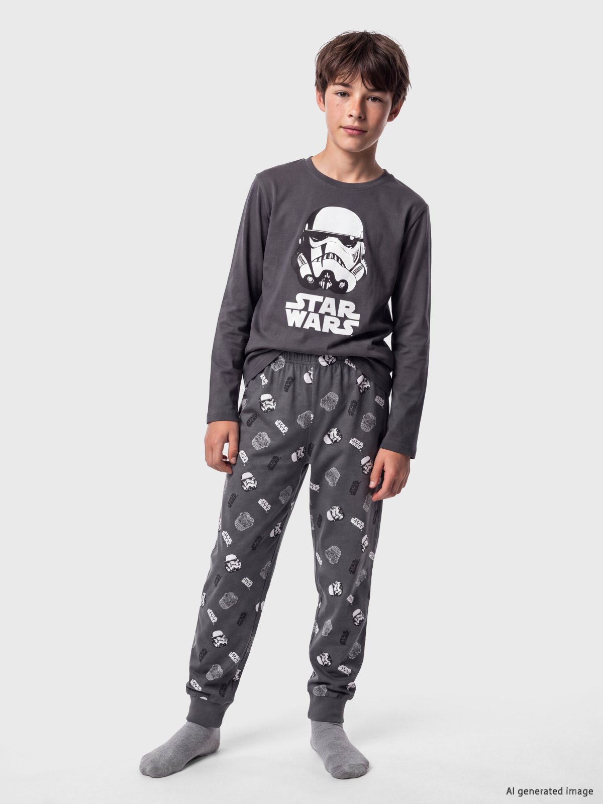 Pijama Takım KOYU GRİ
