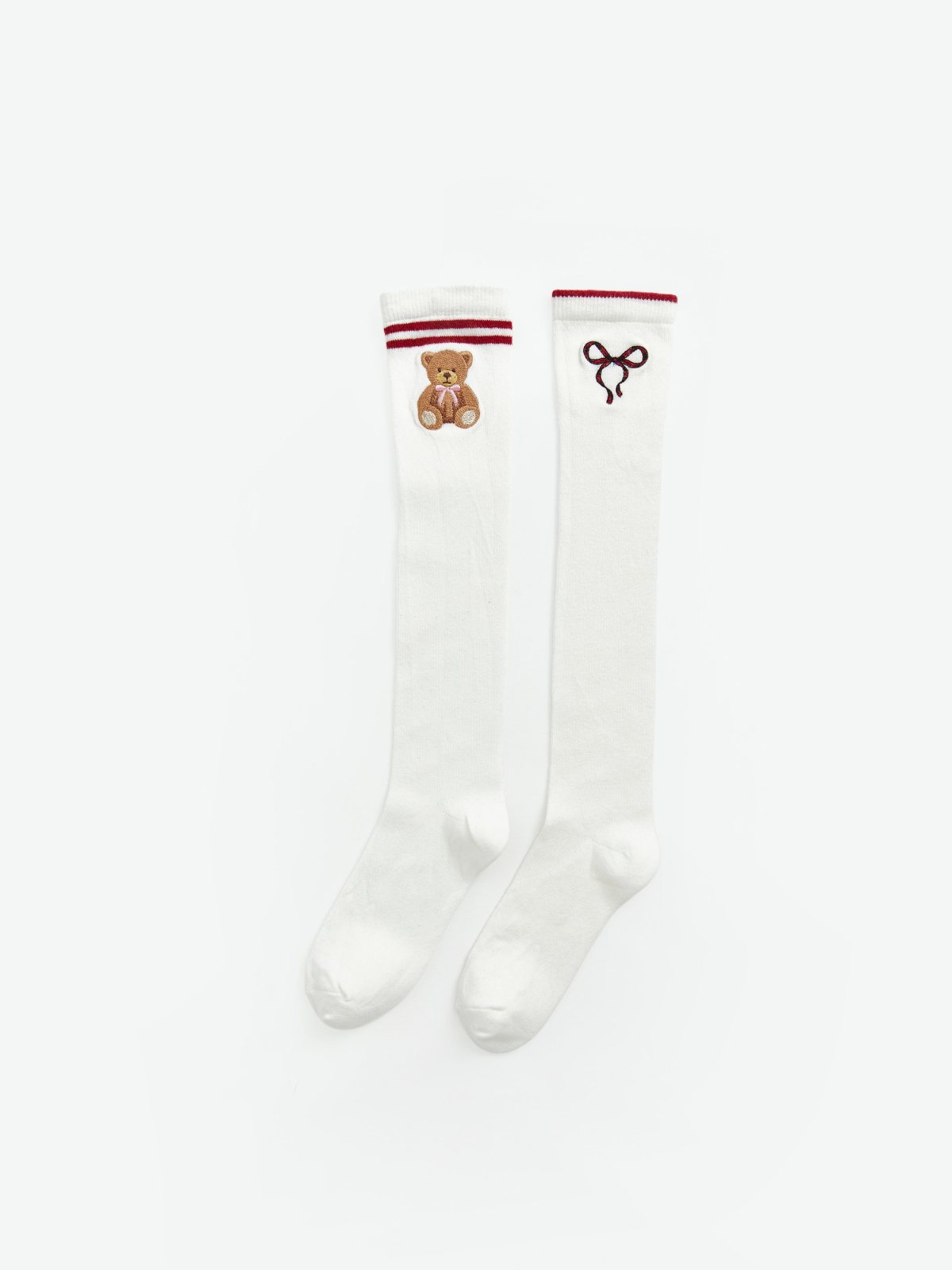 LC Waikiki 7301447 Knee-High Socks, Ecru