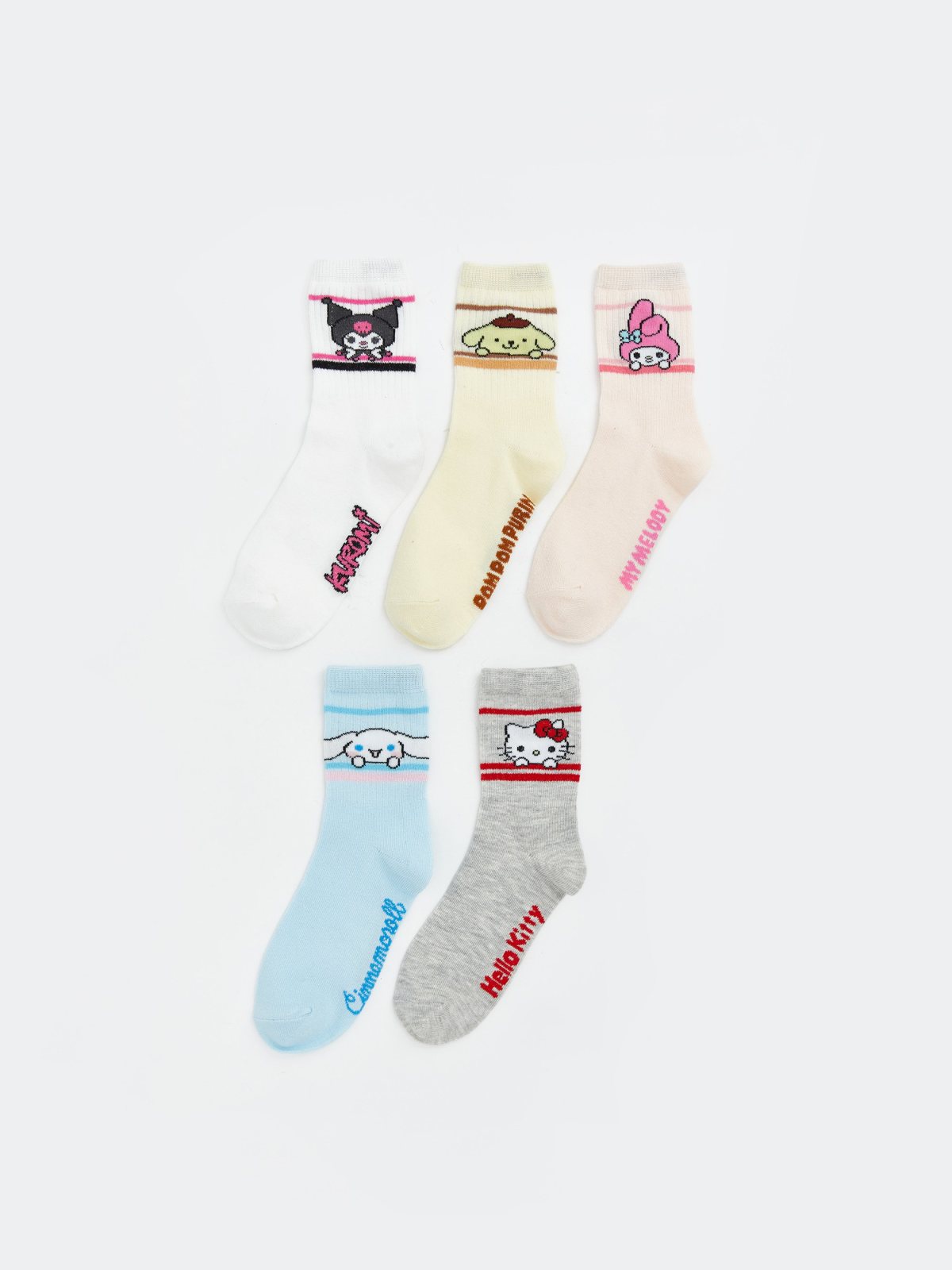 LC Waikiki Ecru Ankle Socks 7289674