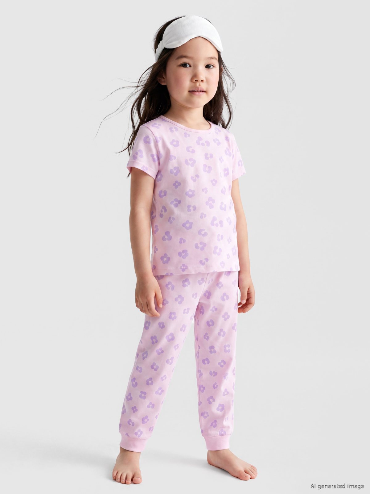 Pijama Takım AÇIK PEMBE BASKILI