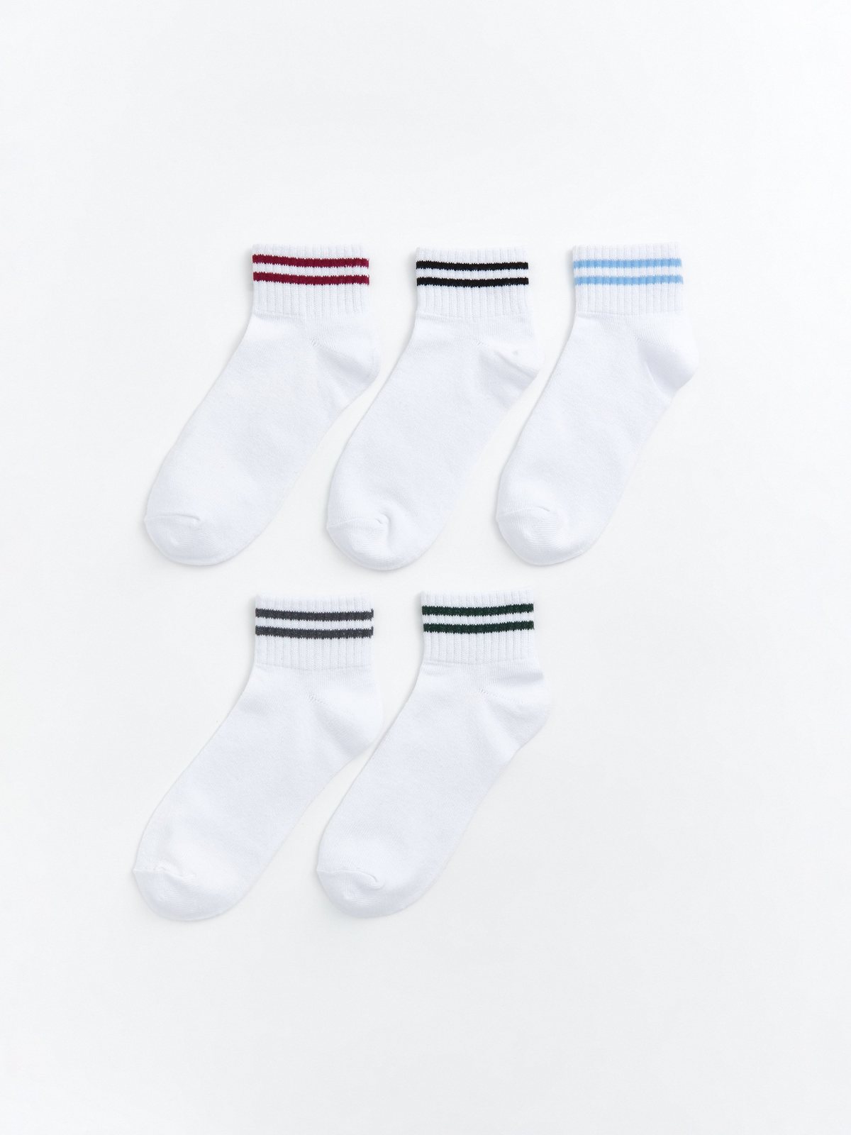 LC Waikiki 7288093 Bright White Ankle Socks