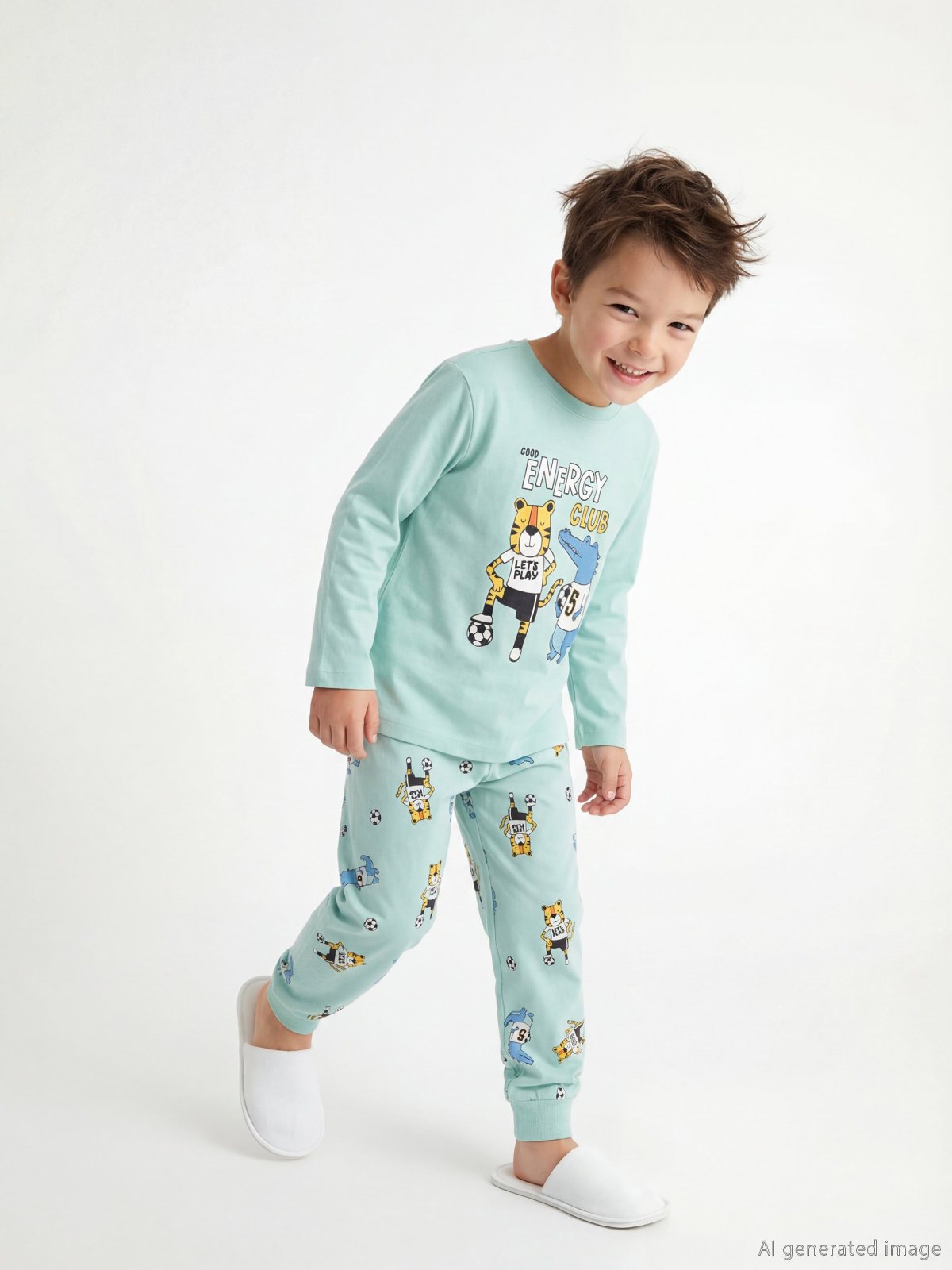 Pijama Takım AÇIK SUYEŞİLİ