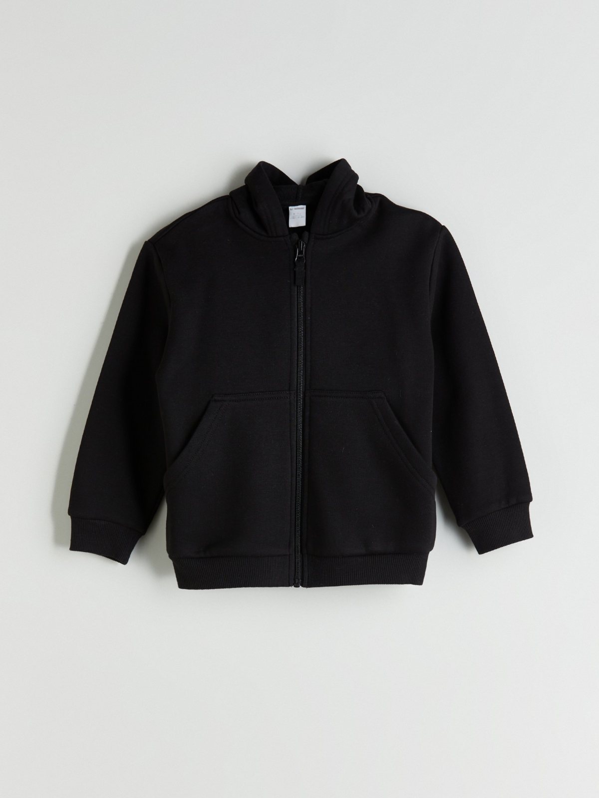 Fermuarlı Sweatshirt YENİ SİYAH