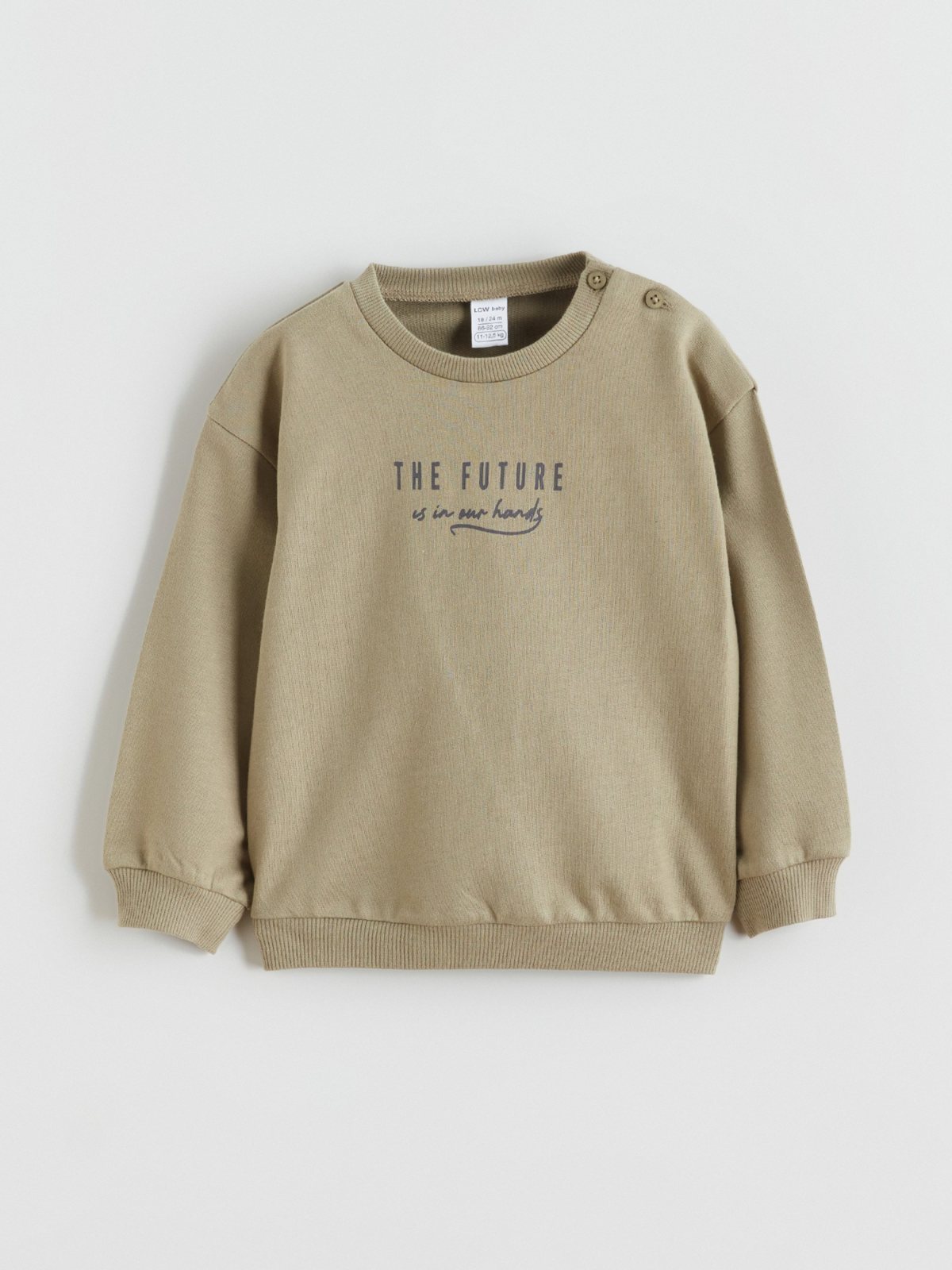 Sweatshirt AÇIK HAKİ