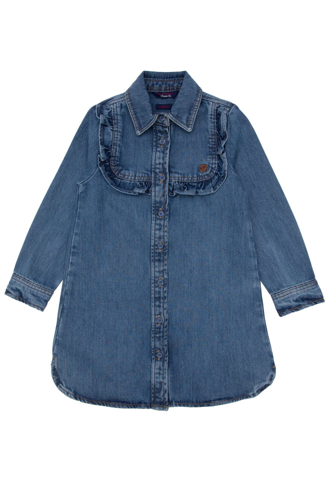 U.S. Polo Assn. Kız Çocuk Denim Elbise