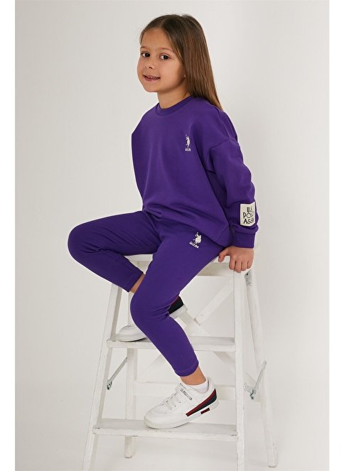 U.S. Polo Assn. Kız Çocuk Pijama