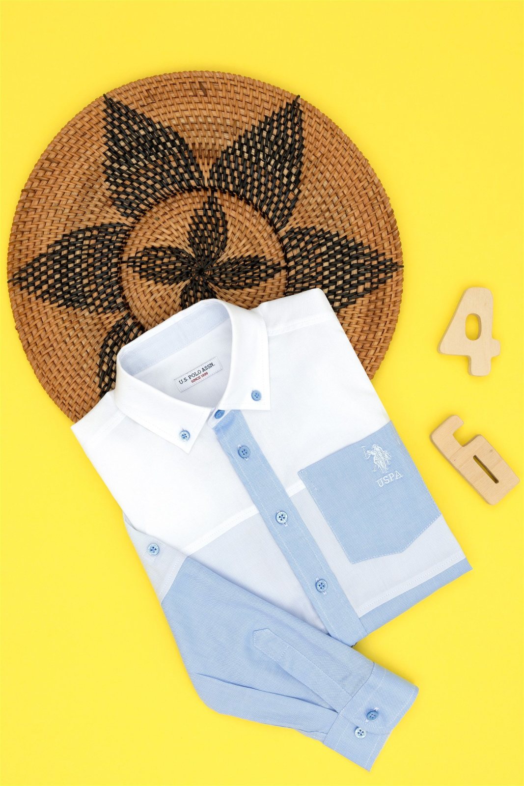 U.S. Polo Assn. Erkek Çocuk Dokuma Gömlek