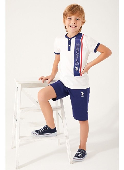 U.S. Polo Assn Erkek Çocuk Bermuda Takım