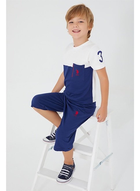 U.S. Polo Assn Erkek Çocuk Kapri Takım