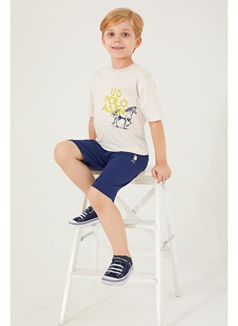 U.S. Polo Assn Erkek Çocuk Bermuda Takım