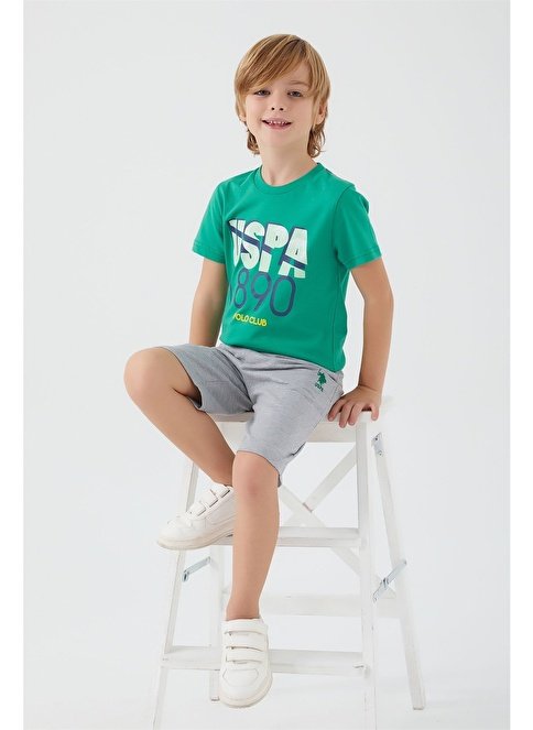 U.S. Polo Assn Erkek Çocuk Bermuda Takım