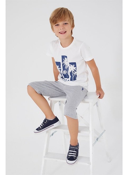 U.S. Polo Assn Erkek Çocuk Bermuda Takım