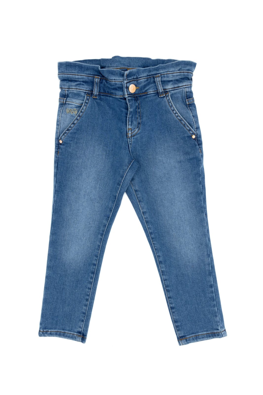 U.S. Polo Assn. Kız Çocuk Denim Pantolon