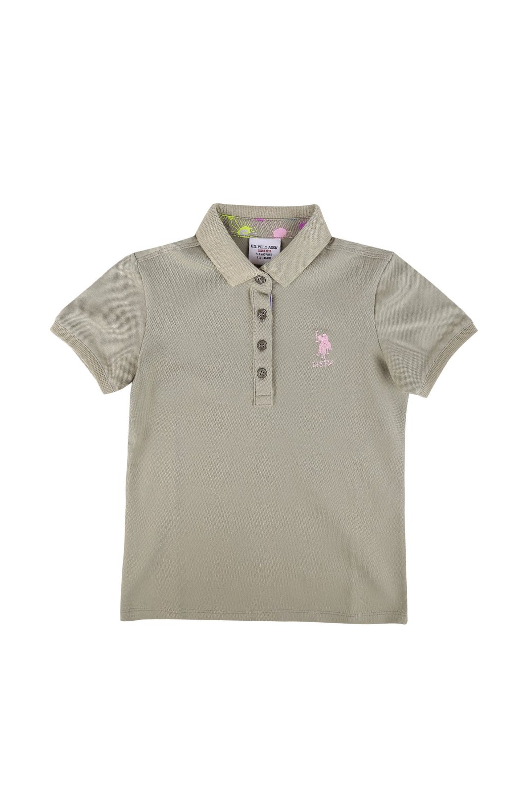 U.S. Polo Assn. Kız Çocuk Basic T-Shirt