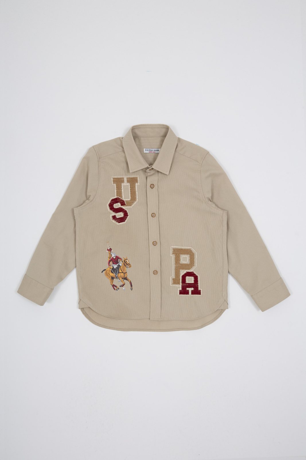 U.S. Polo Assn. Erkek Çocuk Uzunkol Gömlek