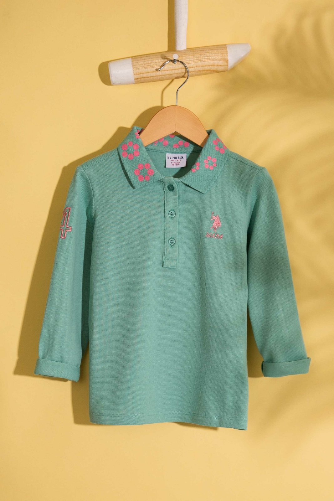 U.S. Polo Assn. Kız Çocuk Basic Sweatshirt