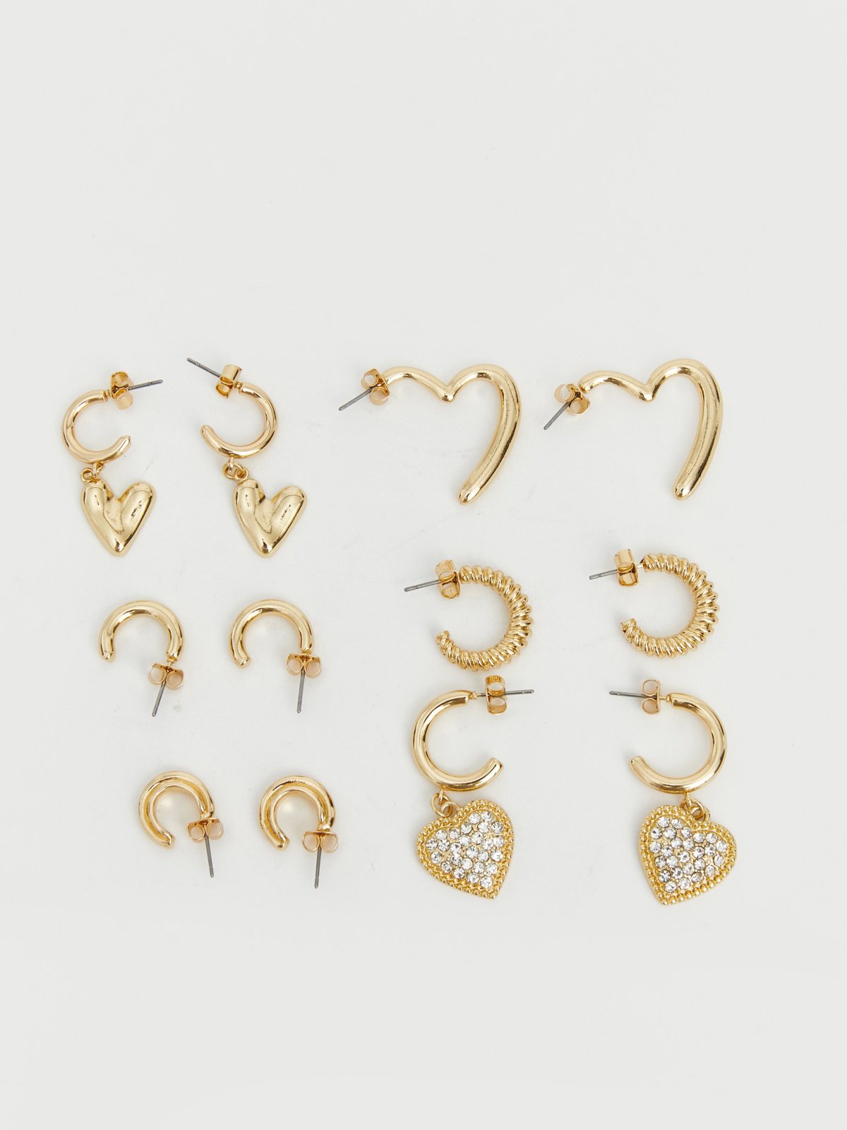 Серьги LC Waikiki золотистого цвета 7383607