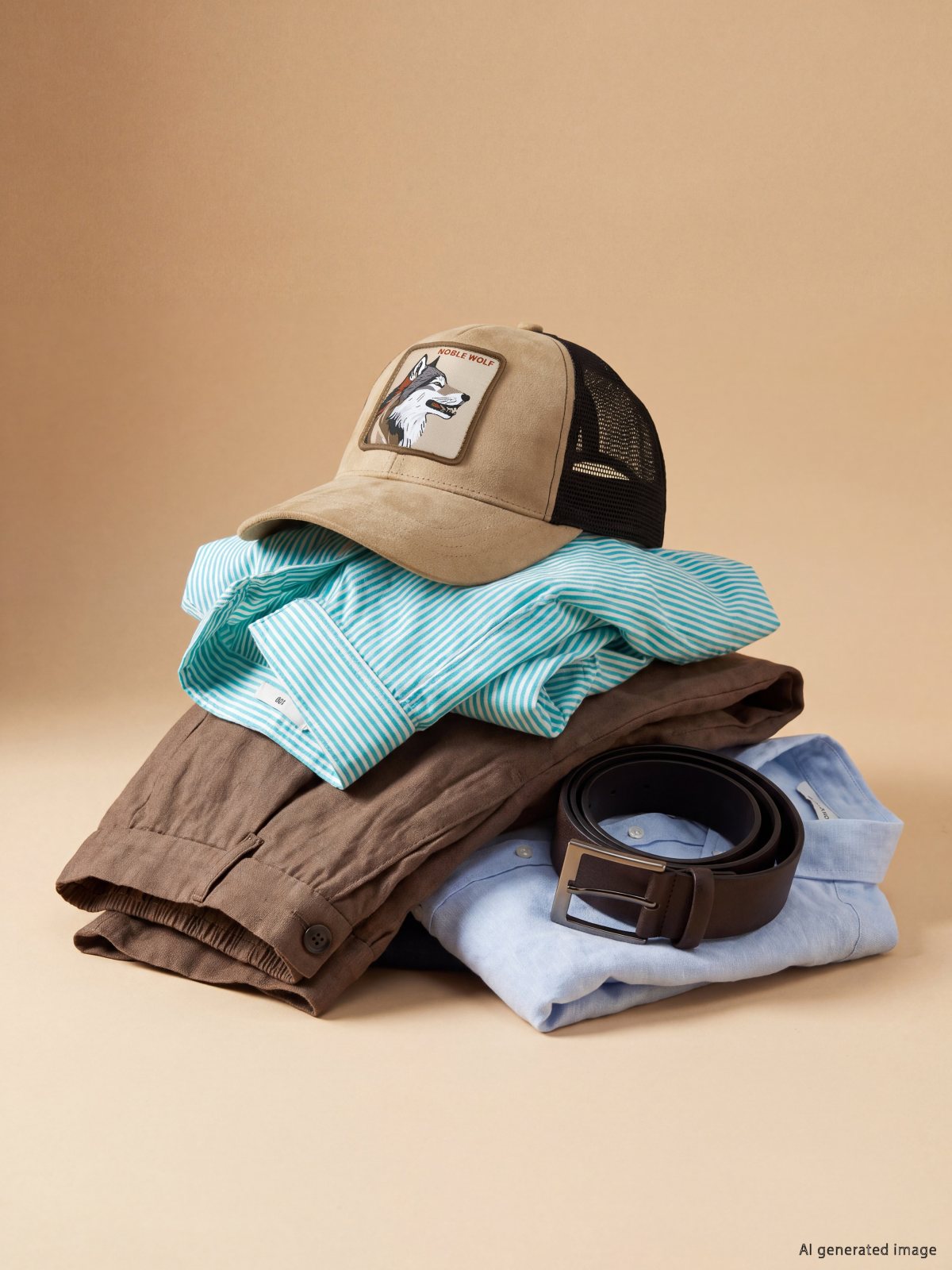LC Waikiki Beige Baseball Cap