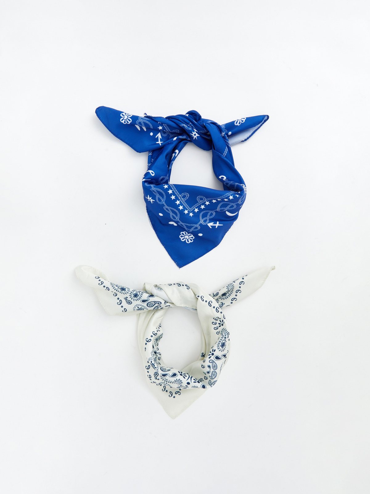 LC Waikiki Sweet Pink and Navy Bandana Set
