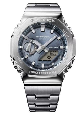 Casio G-Shock GM-2110D-8ADR Kol Saati Gri