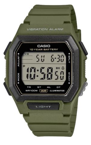 Casio W-738H-3AVDF Kol Saati Yeşil