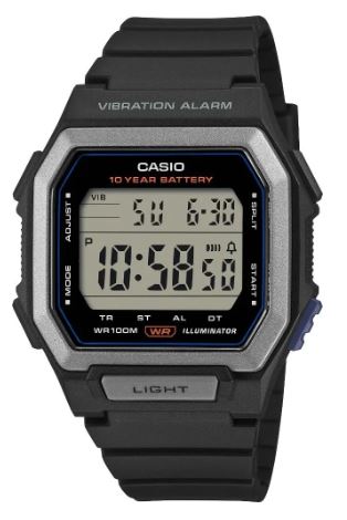 Casio W-738H-1AVDF Kol Saati Siyah